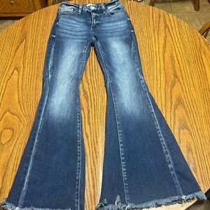 Kancan kurvy mid rise super flare